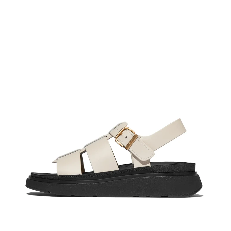Image of FitFlop Wedge Sandals Fisherman Style Women FitFlop Gen-FF Beige Female 41