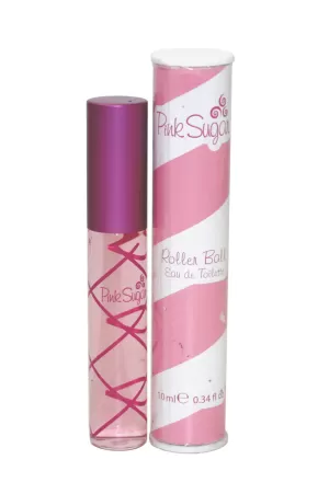 image of Aquolina Pink Sugar Classic Roll On Eau de Toilette For Her 10ml