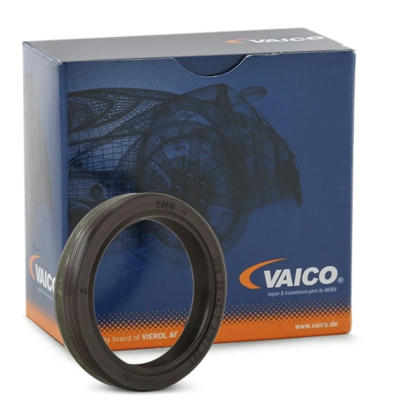 Image of VAICO V10-3259 Crankshaft Seal Q+, original equipment manufacturer quality MADE IN GERMANY, frontal sided Shaft Seal,crankshaft (572)