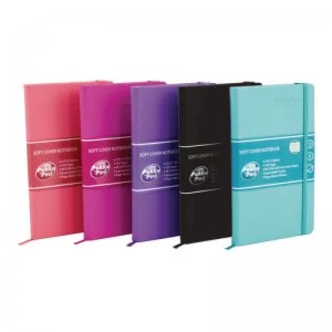 image of Pukka Signature Soft Cover Notebook A5 Casebound 192 Pages Assorted Pa