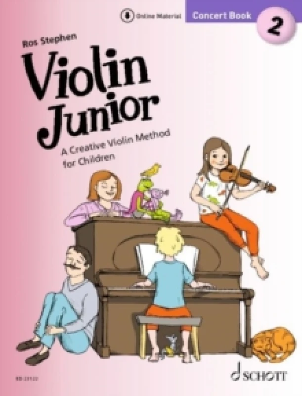 Image of Violin Junior: Concert Book 2 : A Creative Violin Method for Children Book