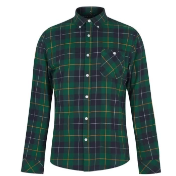 Image of Howick Check Shirt - Green/Navy