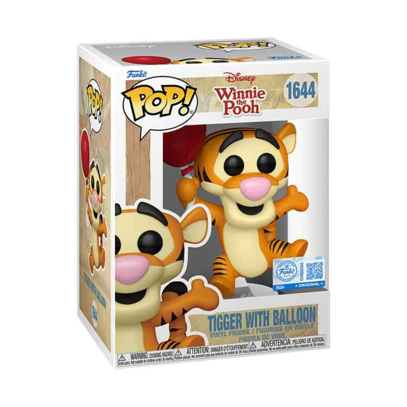 Image of AJ Toys & Books Funko Winnie the Pooh POP! Animation Vinyl Figure Tigger with Balloon