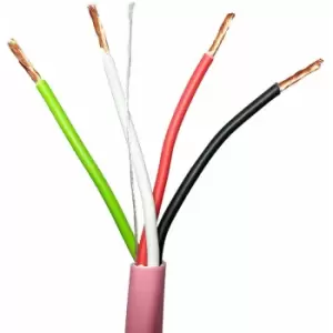 image of 200m (660 ft) Low Smoke 4 Core Speaker Cable 1.5mm² oxygen free copper (ofc) lszh 100V