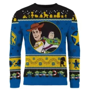 image of Toy Story Christmas Jumper (Size XS)