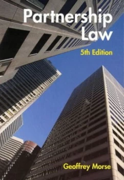 Image of Partnership Law by Geoffrey Morse Paperback