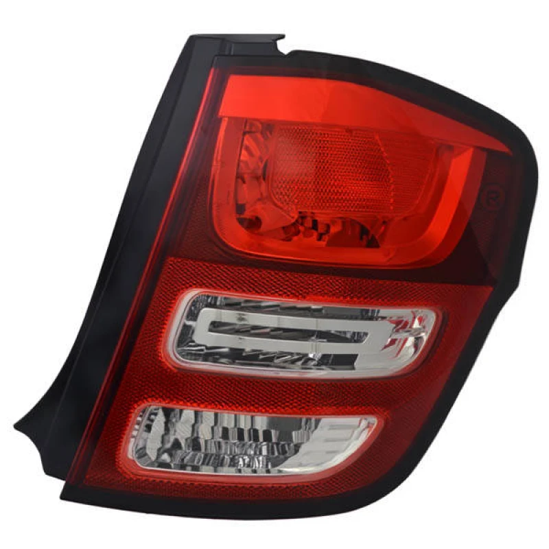 Image of TYC 11-12453-01-2 Rear light Outer section, without bulb holder, Right Combination Rearlight (391)