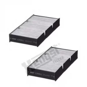 Image of Cabin Activated-Carbon Filter E3909LC-2 by Hella Hengst