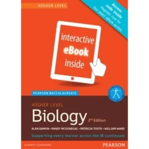 Image of Pearson Baccalaureate Biology Higher Level 2nd Edition eBook Only Edition (eText) for the Ib Diploma