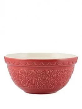 image of Mason Cash Into The Forest 21cm Hedgehog Embossed Mixing Bowl