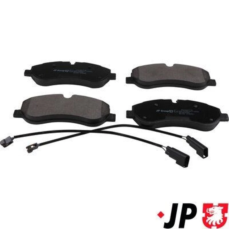 Image of JP GROUP Brake pad set JP GROUP 1563607710