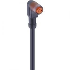 Image of Lumberg Automation 11306 RKMW 3 062 M Actuator Sensor Connection Line M8 Connector Straight Orange