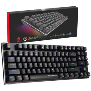 image of Marvo PRO KG934 TKL Form Factor RGB Mechanical Keyboard with Blue Switches