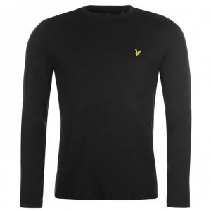 Image of Lyle and Scott Sleeve Tee - Jet Black Z865