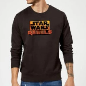 Image of Star Wars Rebels Logo Sweatshirt - Black