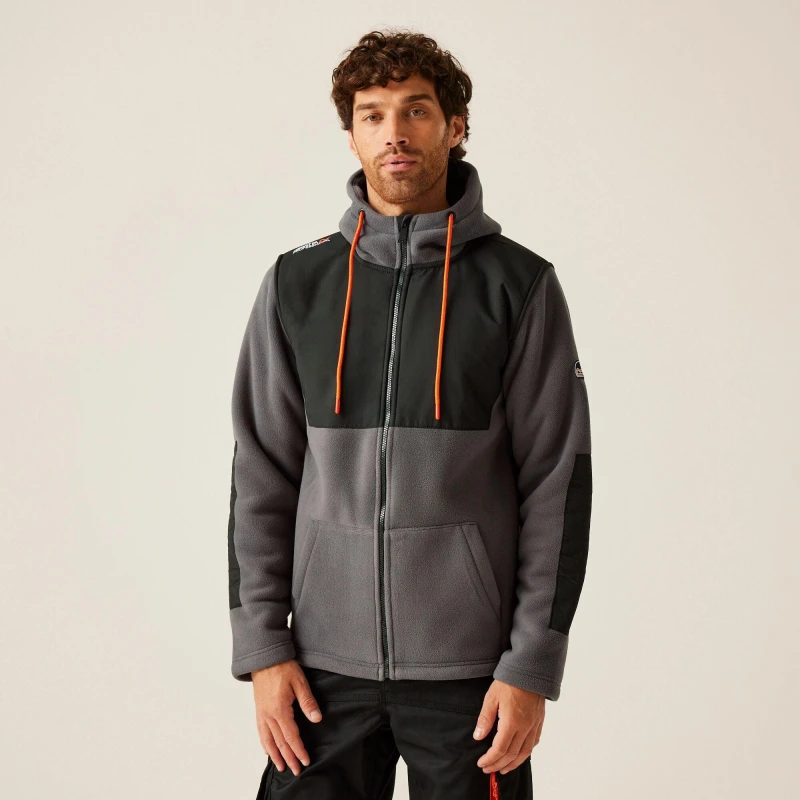Image of Regatta garrison Hooded Jacket - Grey Grey 2XL