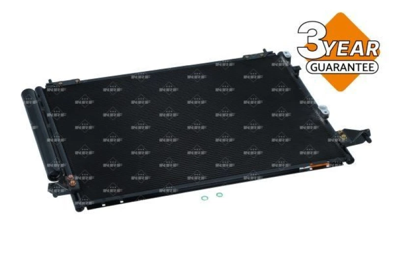 Image of NRF 350071 Condenser EASY FIT with seal ring, with nitrogen filling Aluminium Condenser,air conditioning (448)
