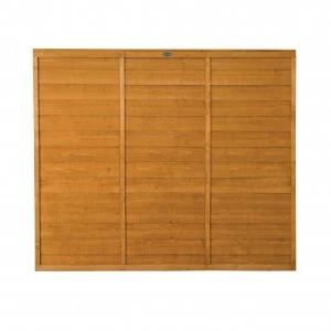 Image of Wickes Overlap Fence Panel - 6ft x 5ft