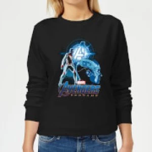 image of Avengers: Endgame Nebula Suit Womens Sweatshirt - Black