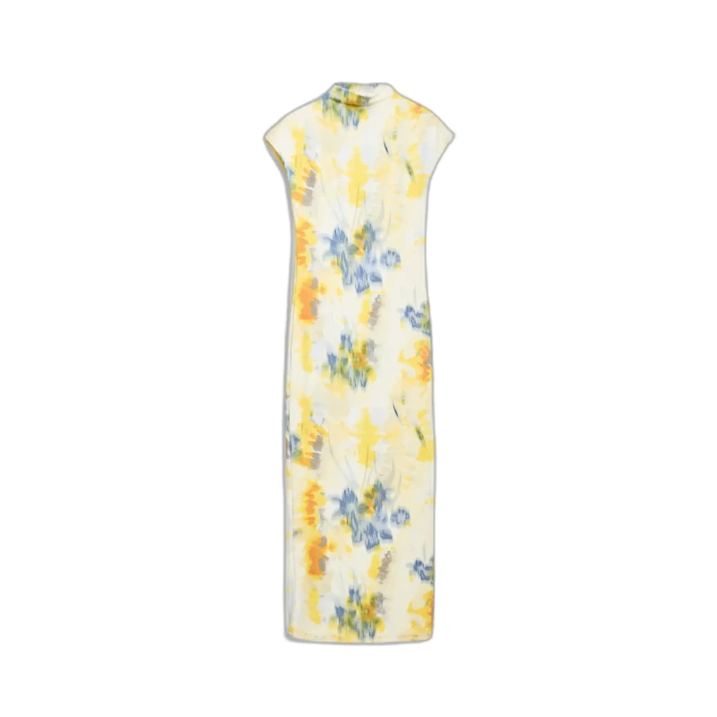 Image of Desigual Womens t-shirt dress Desigual Niza Jaune Female M