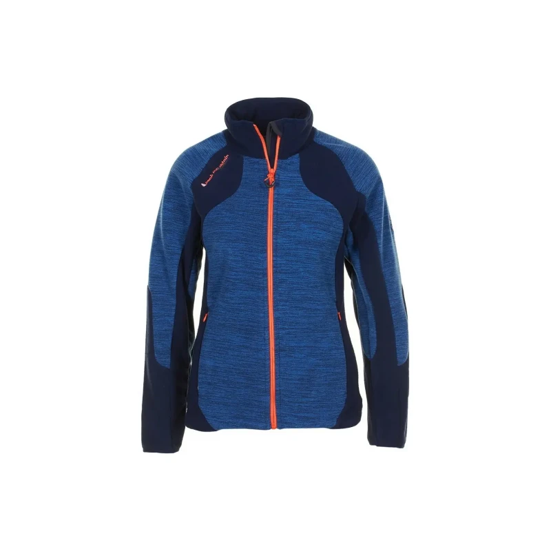 Image of Womens fleece jacket Peak Mountain Acut Bleu Female XL