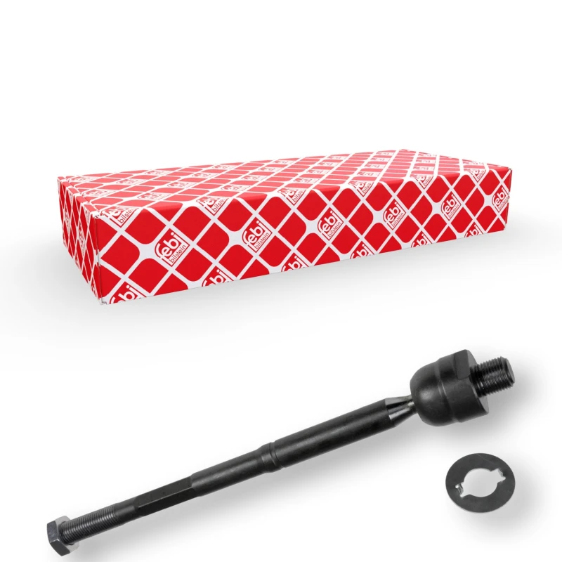 Image of FEBI BILSTEIN 48239 Inner Tie Rod Front Axle Right, with counter nut Inner Tie Rod (51)