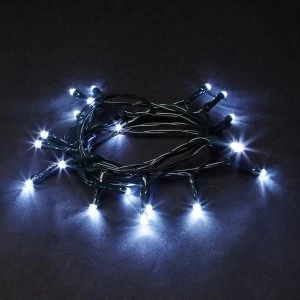 Image of Robert Dyas 100 Bright White Multi-Action LED Indoor and Outdoor Lights - Battery Operated