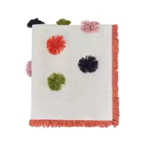 Image of Joules Early Riser Woven Throw, Multi