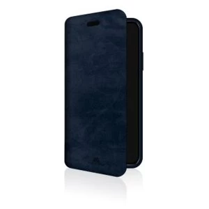 image of Black Rock - The Statement Booklet for Apple iPhone XS, Dark Navy - Plastic Material