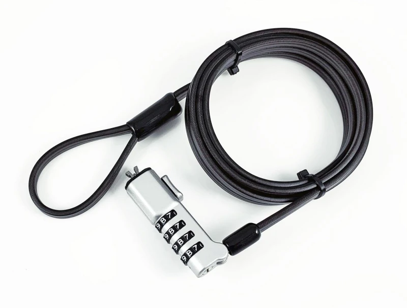 Image of eSTUFF GLB220302 cable lock Black 1.8 m