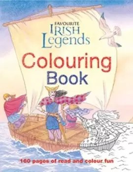 Image of Favourite Irish legends colouring book by Pat Hegarty