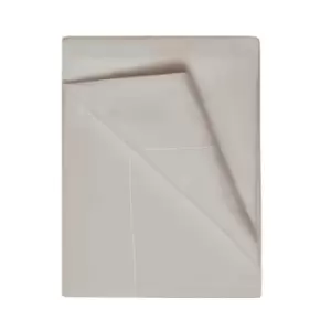 Image of Belledorm 400 Thread Count Egyptian Cotton Flat Sheet (Double) (Oyster)