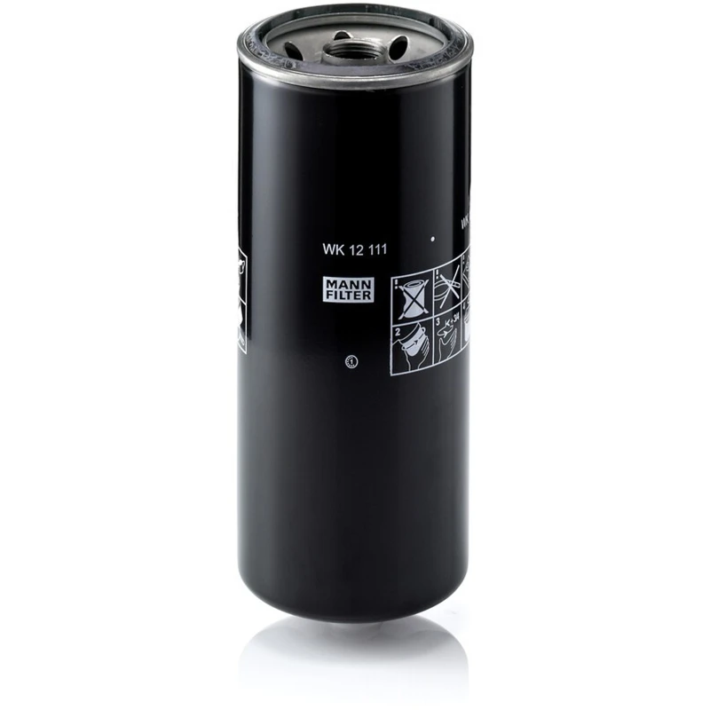 Image of MANN-FILTER WK 12 111 Fuel Filter Spin-on Filter Fuel filter (9)