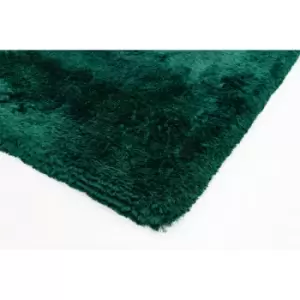 Image of Asiatic Carpets Plush Hand Woven Rug Emerald - 120 x 170cm