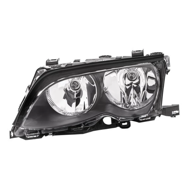 Image of HELLA 1AG 009 059-011 Headlights W5W, Left, with motor for headlamp levelling, Halogen Headlight (259)