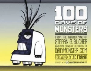 Image of 100 Days of Monsters by Stefan G Bucher Hardback