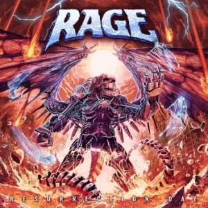 Image of Rage Resurrection day CD multicolor