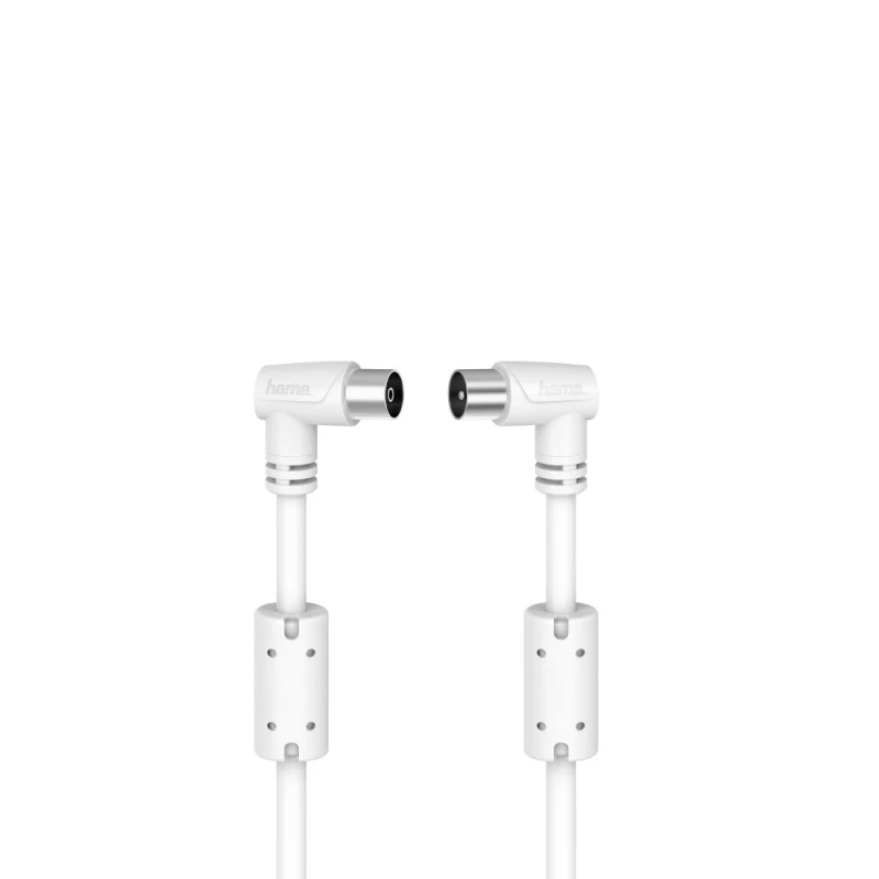 Image of Hama Hama 00205058 coaxial cable 5m White 00205058