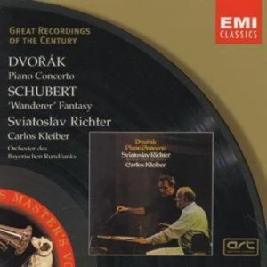 image of Dvorak Piano Concerto/Schubert Wanderer Fantasy by Antonin Dvorak CD Album