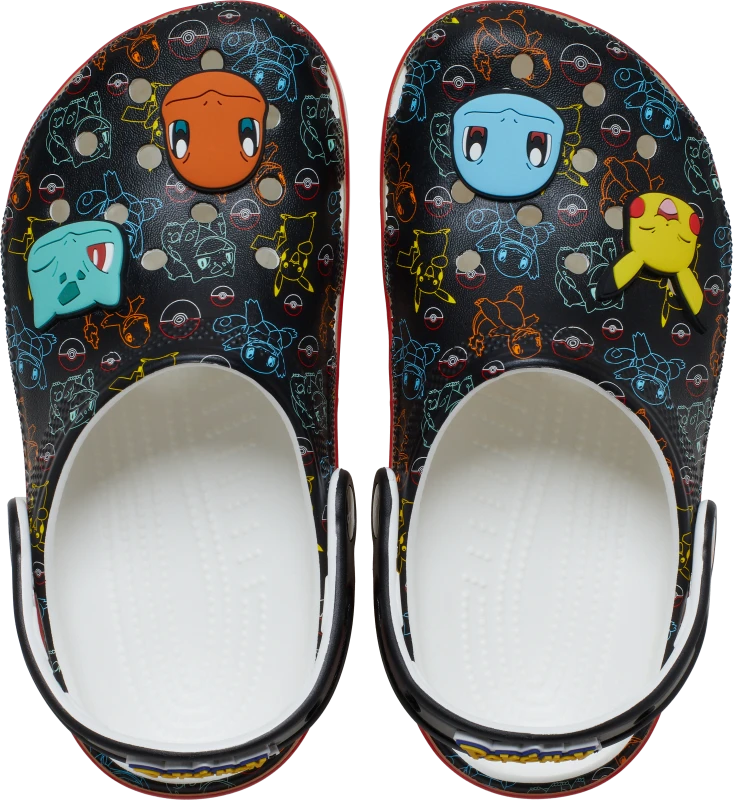 Image of Crocs Kids Toddlers Pokemon Classic Clogs Multi C6