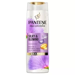 image of Pantene Miracles Silky Glowing Biotin Hair Shampoo 400ml