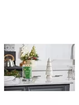 Image of Yankee Candle Signature Large Tumbler Candle - Shimmering Christmas Tree