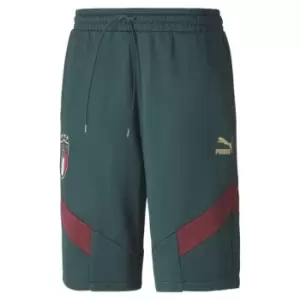 image of Puma FIGC Iconic Shorts Mens - Green