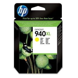 Image of HP 940XL Yellow Ink Cartridge