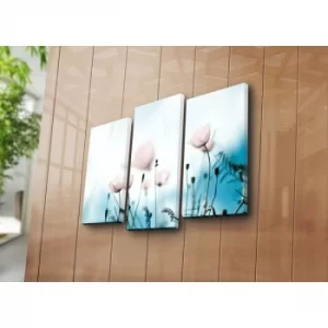 Image of 3PATK-6 Multicolor Decorative Canvas Painting (3 Pieces)