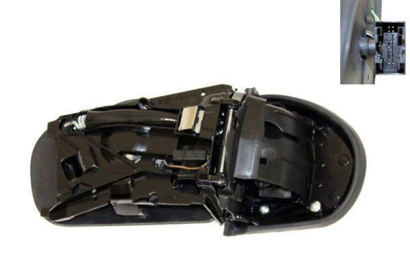 Image of ALKAR 6336534 Wing mirror Right, Electric, Aspherical, without cover Outside Mirror (50)