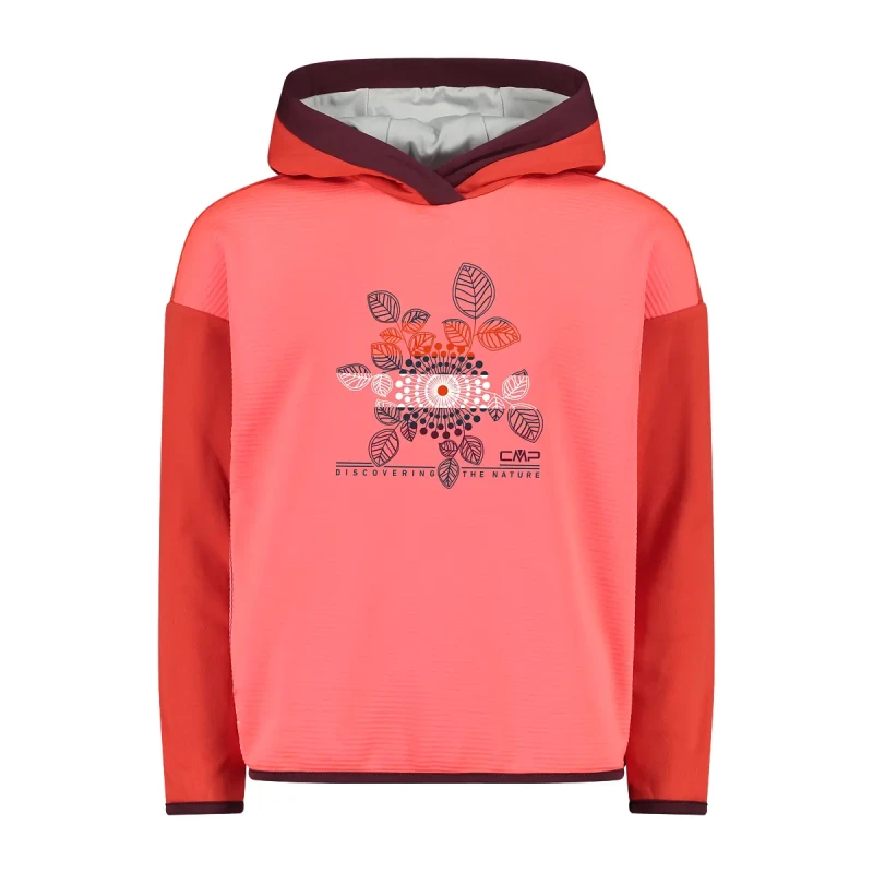 Image of CMP Girl hoodie CMP Rouge Female 8 ans