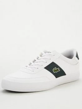 Image of Lacoste Court-Master Leather Trainers - White