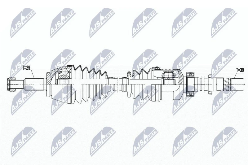 Image of NTY Drive shaft NTY NPW-RE-075