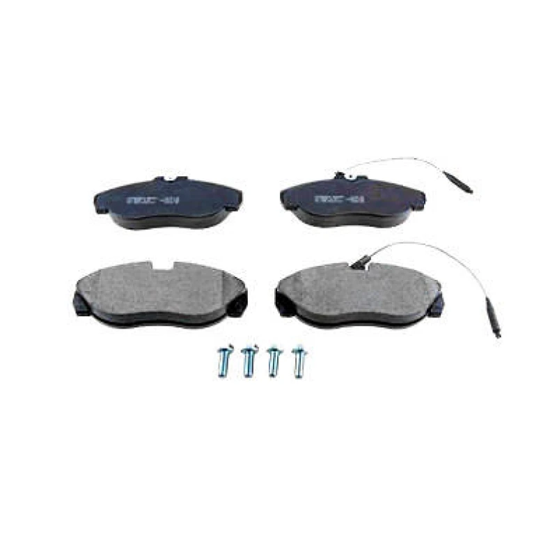 Image of ZIMMERMANN 21797.195.1 Brake pad set Front Axle, incl. wear warning contact, Photo corresponds to scope of supply, with bolts/screws Brake Pad Set,di